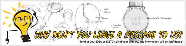 Germany design 316L stainless steel case genuine leather strap curved sapphire glass minimalist watch