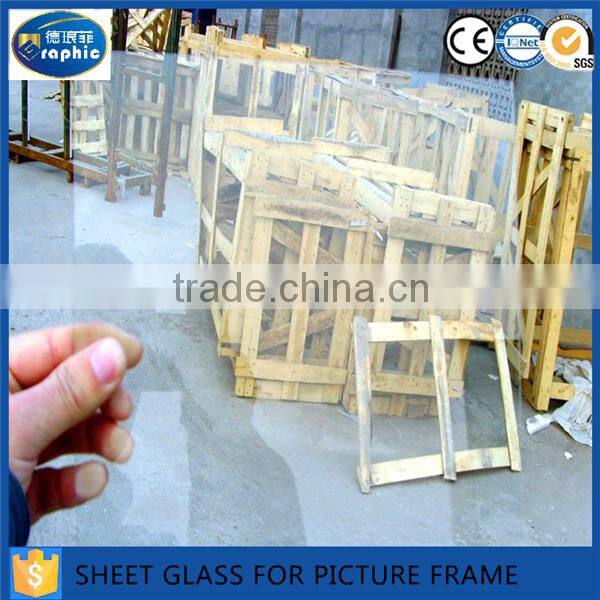 2 mm clear flat edge tempered glass sheet cut to size