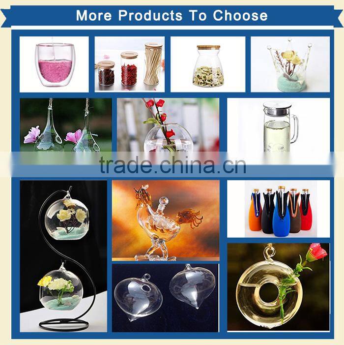 2016 New Design China Eco-Friendly Fancy Glass Jars And Lids