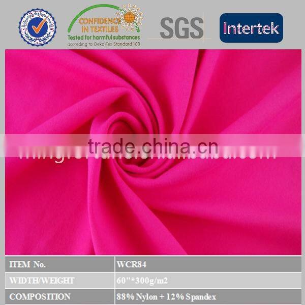 Wholesale No Printing Fashionable Supplex Nylon Spandex Blend Fabric For Yoga Wear China Supplier