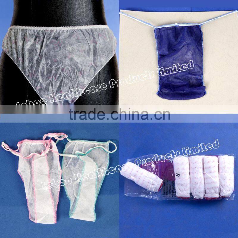 Nonwoven mens disposable briefs