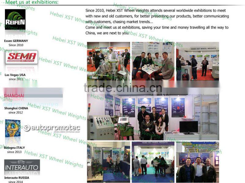 ISO 9001:2000 lead/pb adhesive wheel weights