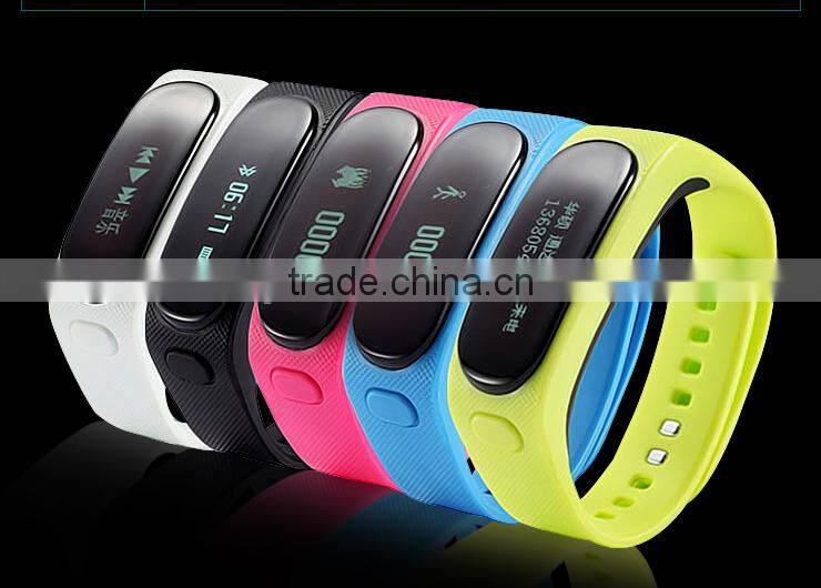 Wireless Activity Sleep Monitor Pedometer Smart Fitness Tracker Wristband Watch Bracelet for Men Man iPhone 6s 6 Plus 5S 5C 5 4S