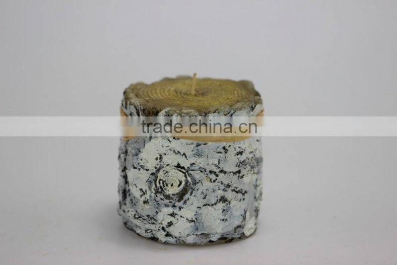 Custom cheap engraved paraffin candle for decoration wholesale