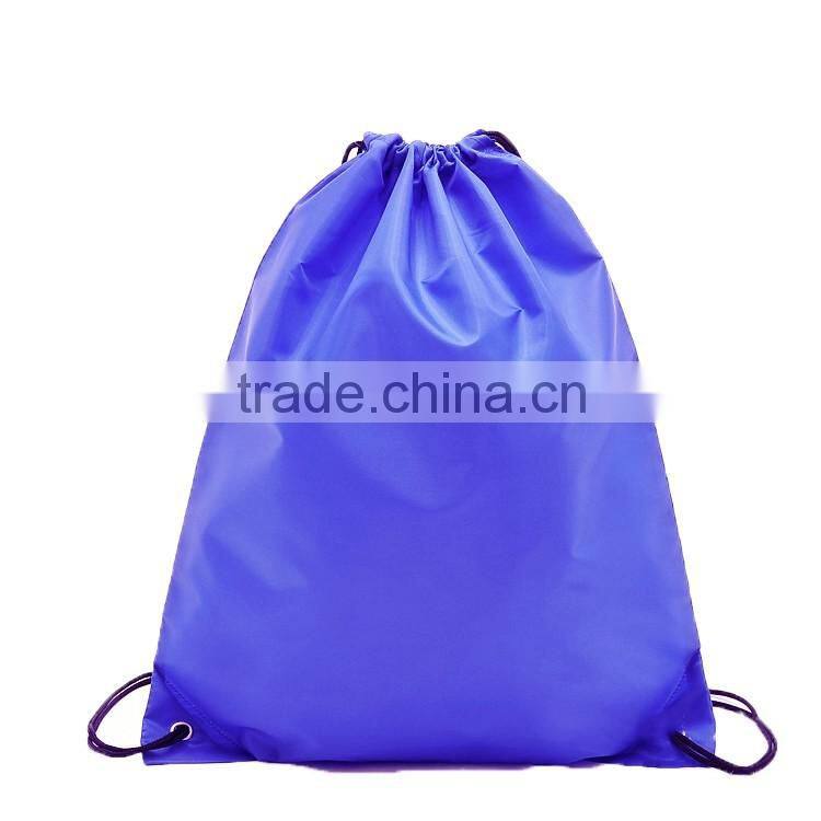 Customized material and printing drawstring backpack bag promotion bag