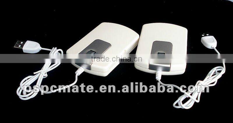 Mini optical mouse with CARD reader