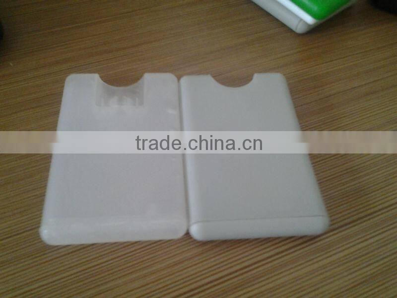 New Cheap 15ml Credit Card Plastic Spray Bottle