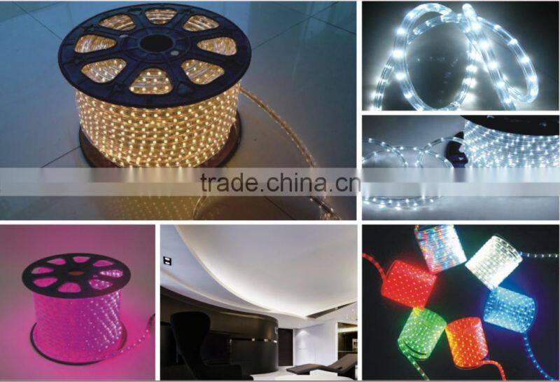 Good quality round flat LED Rope Light Warmwhite