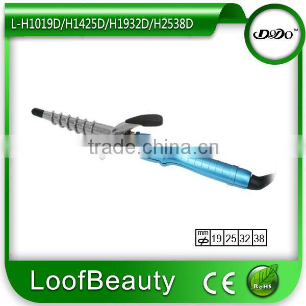 ptc heater type hair curlers with plastic