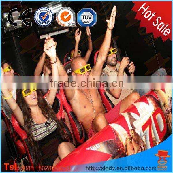 Amazing shooting game 7d theater 7d cinema simulator