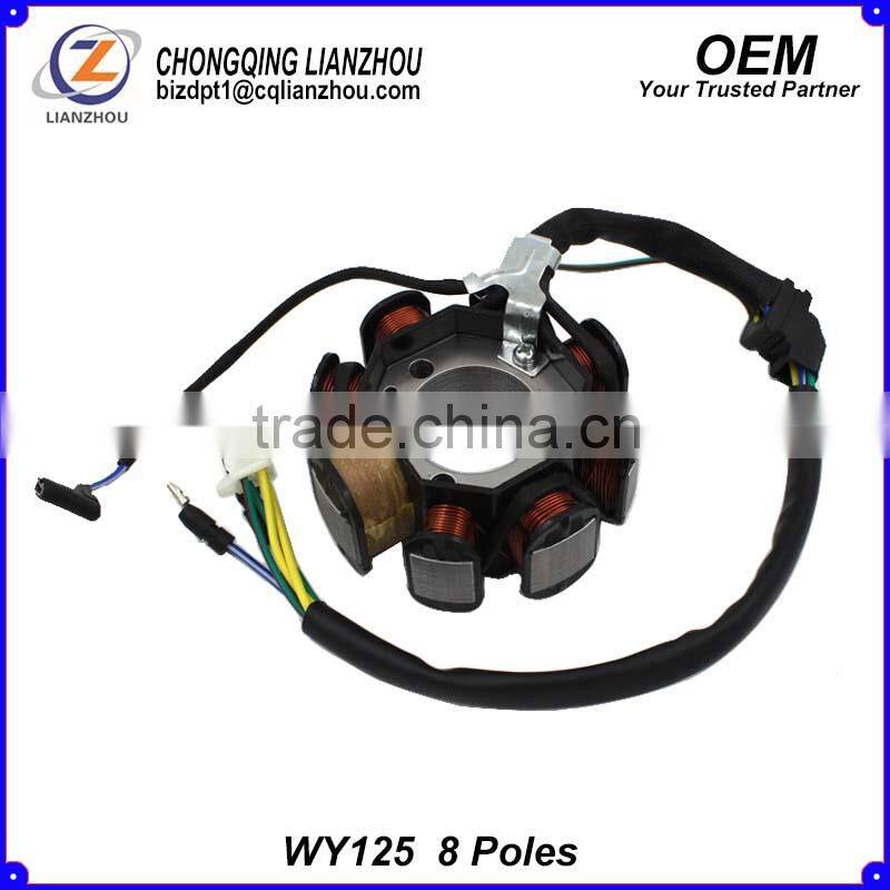 Motorcycle Engine Parts WY125 Magneto Stator Coil