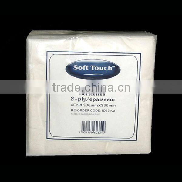 1ply 33cm Table napkin serviettes 100 pack