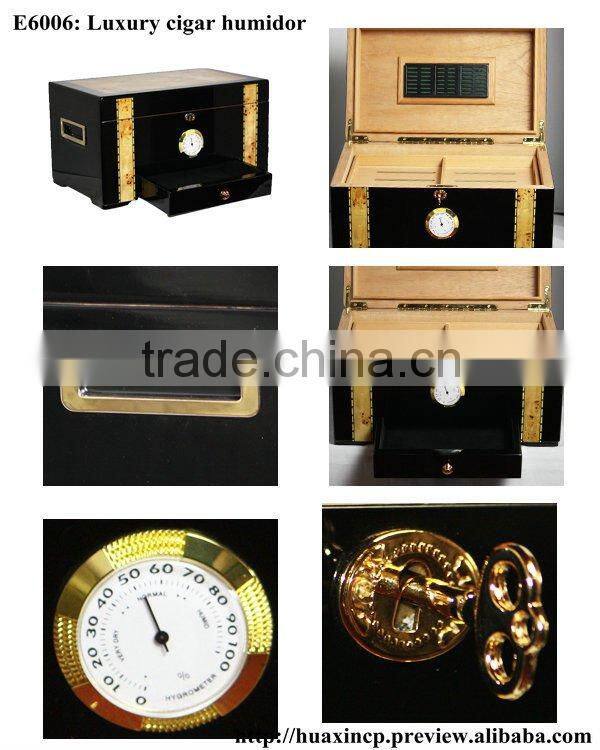 OEM accepted Wooden humidor,wooden cigar box for men