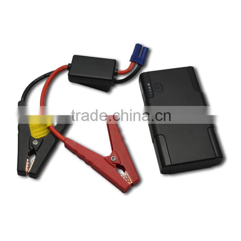 8000mAh 300g portable jump starter power bank 12v mini battery booster car jump starter for car charger