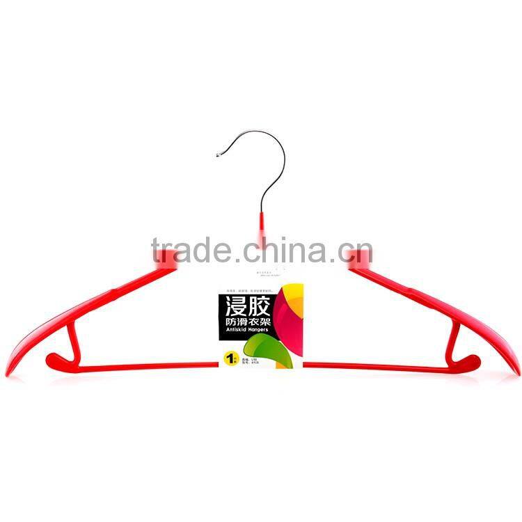 anti slip pvc coated metal suit hanger