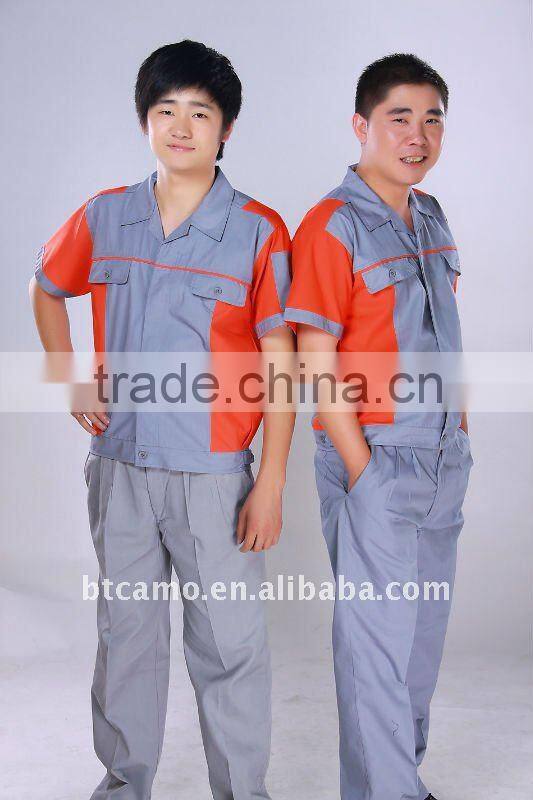 Men's short sleeve work uniform