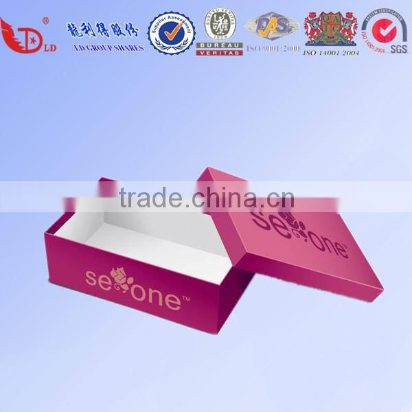 Custom paper nike shoes box