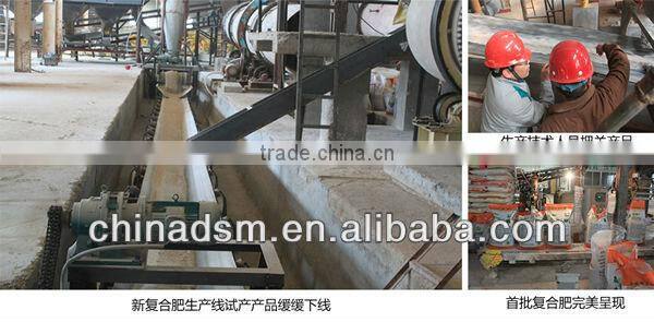 China Dashan complete set of organic fertilizer production line