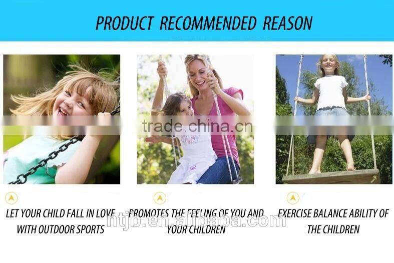 colorful children swing double seat funny kids swing playground swing plastic seat