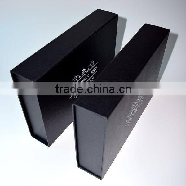 Collapsible rigid box with magnetic closure