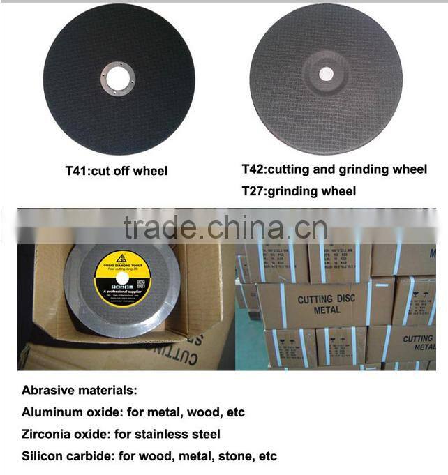 343 Ligangwang hot sale 180*6*22 depressed center grinding wheel for Thailand market
