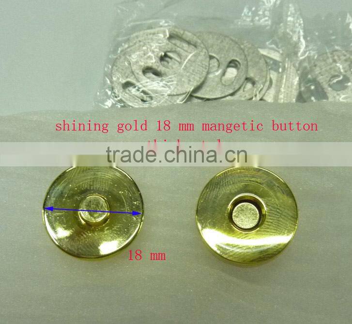 14 mm manget brooch button for purse