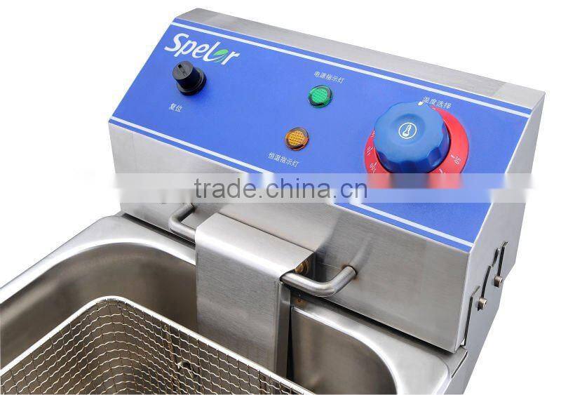 best price of 8 liter electric Fryer with 2 tanks