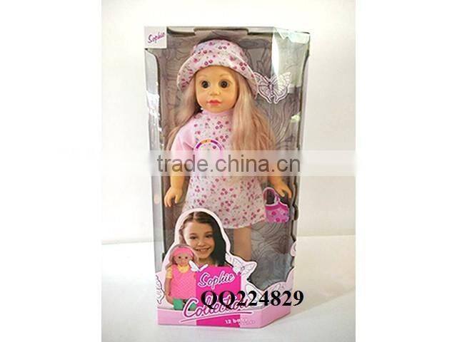 Beautiful baby doll 18 inch American girl doll toy doll for sale With IC