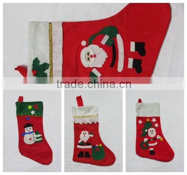 Non-woven Fabric Christmas Stockings for Decorations