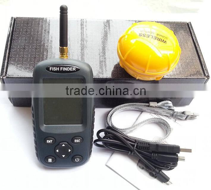 2016 A-bomb Sonar wireless fish finder with LCD display