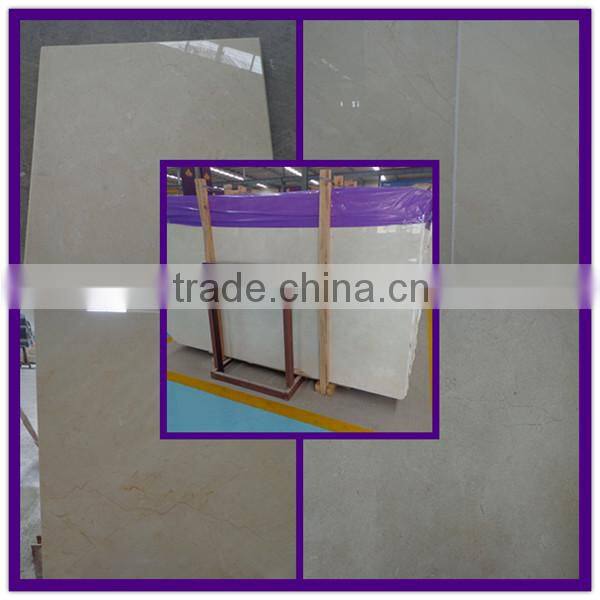 Provides Large Quantity of Crema Marfil with the Polished Surface