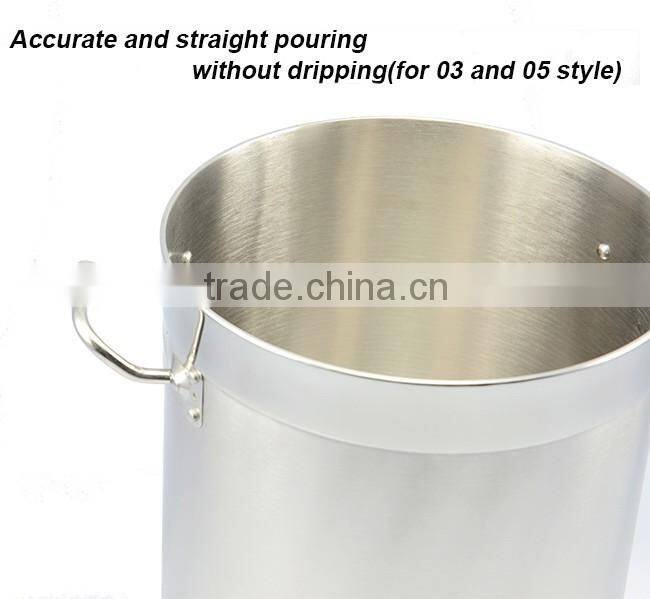 Large Stainless Steel Soup Stock Pots with Composite Bottom Suitable for All Induction Hotel Restaurant Fast Food Equiment