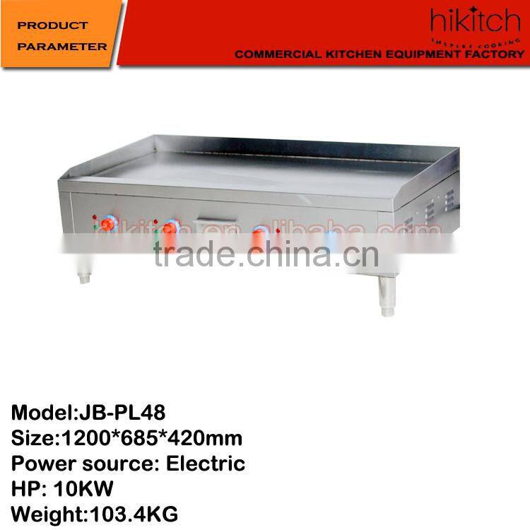 Commercial Restaurant Kitchen Equipment Electric Griddle Provide CE EN60335-1