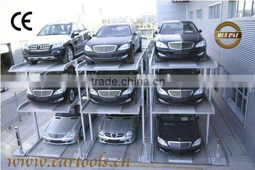 Car lifter machine in parking