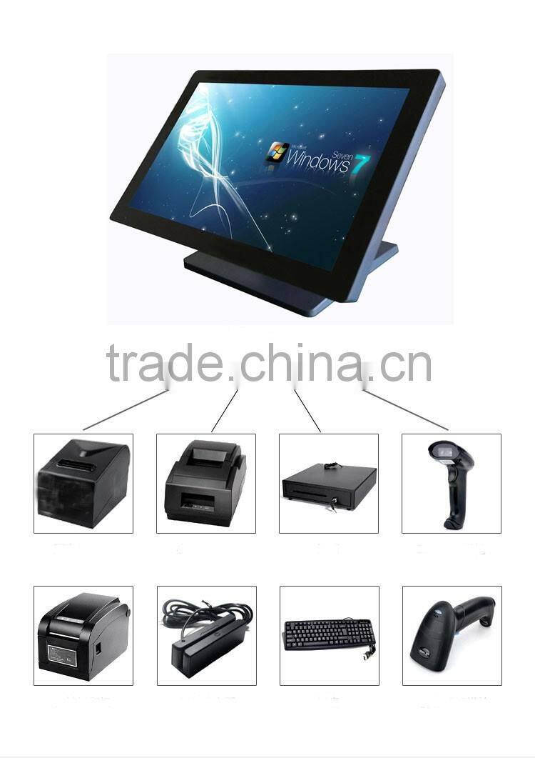 Black and white color China cheap supermarket pos system price gold supplier