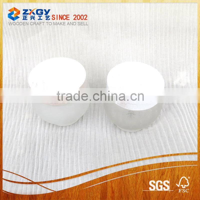 Wooden lid for candle jar wooden lid for storage jar