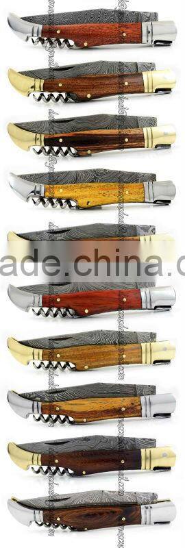 Damascus Steel Laguiole Knife DD-LAK-24