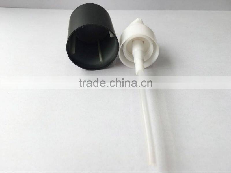 Plastic 20/410 screw lotion dispenser pump with cap