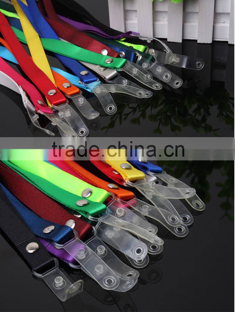 Polyester id card holder lanyard with PVC holder