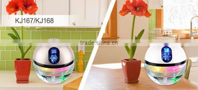 lighted water air purifier and freshener home appliance fresh air revitalizer