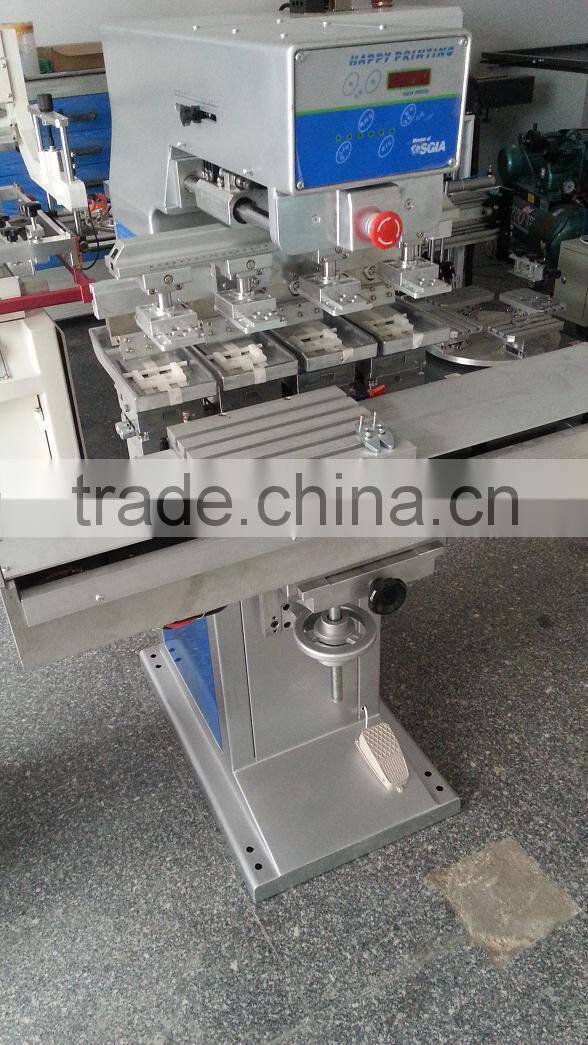 GW-P4/S 4 Color Rotary Table Pad Printing