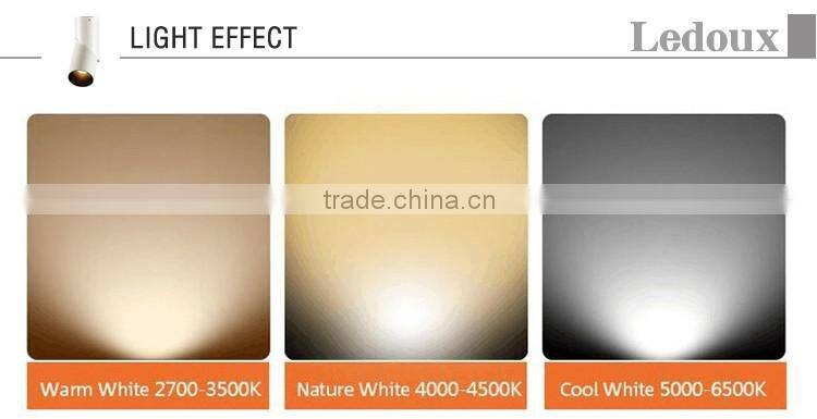 Dimmable led Track light built in actec dimmable driver
