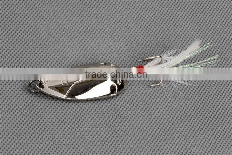 Wholesale 10g 15g silvery/golden Metal Fishing Lures