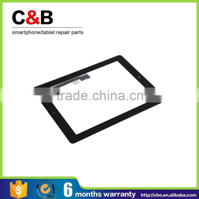 High quality touch panel with home button for iPad 4