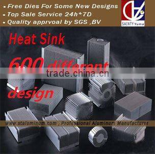 Extruded Aluminum Heatsink Supplier With 600 Desings.