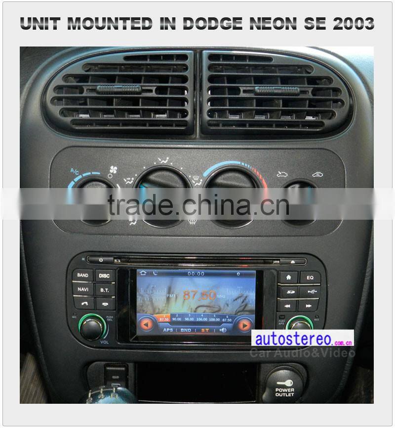Car video player for Dodge Neon Caravan Intrepid 1500 Stratus car Stereo DVD GPS Satnav