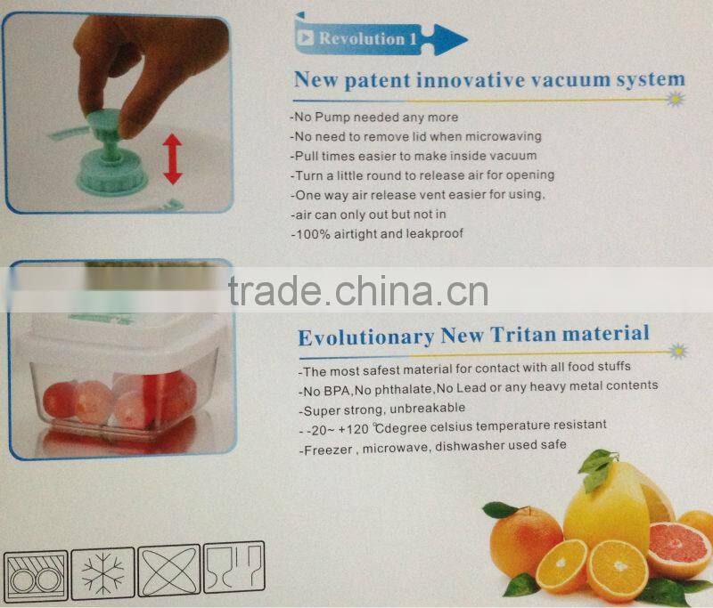 New Air Pump Vacuum Storage Container Hot Sale