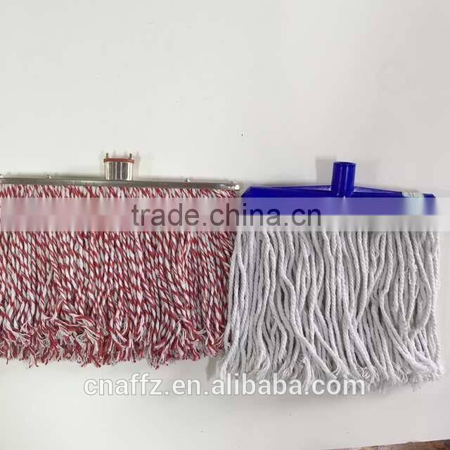 recycled cotton mop yarn material wet mop head supplier