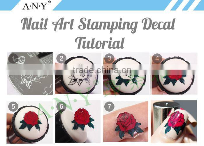 ANY Metal Handle Silicone Top Sticky and Soft Nail Stamper in Nail Printer