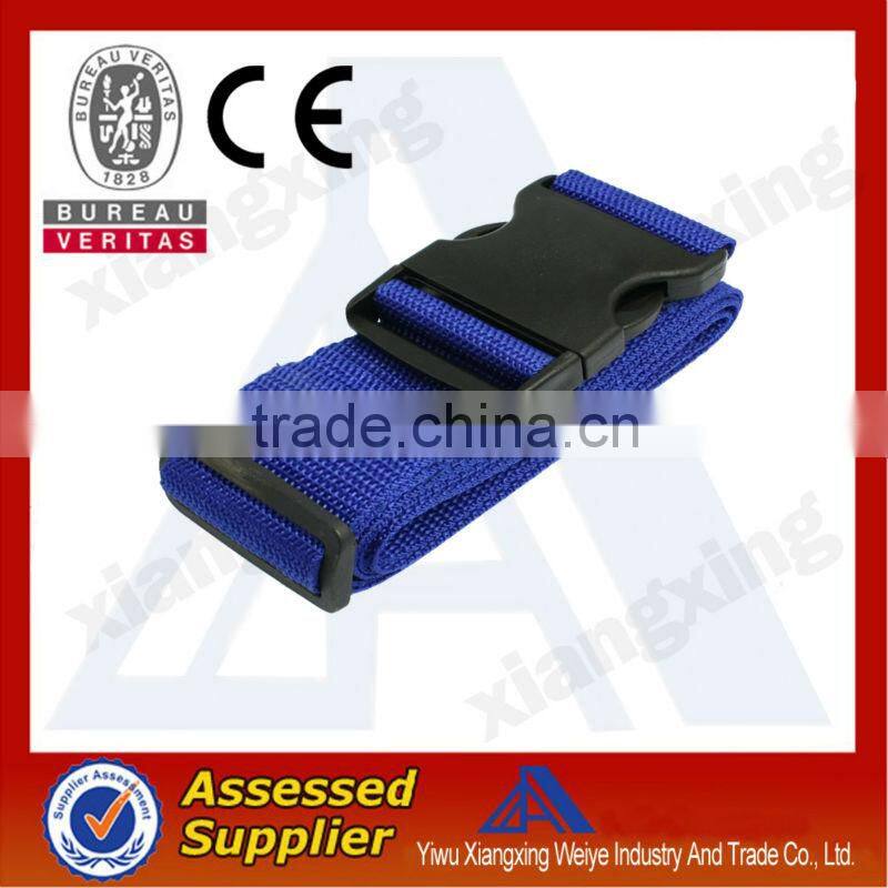 Customized logo nylon belts with plastic buckles wholesale
